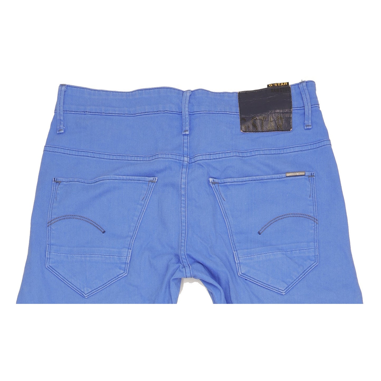 G-Star Arc 3D Men Blue Straight Slim Stretch Jeans W32 L36