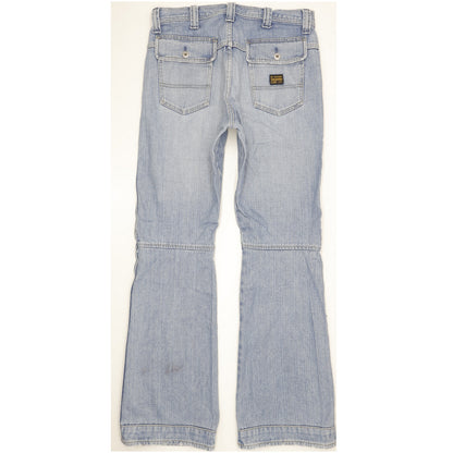G-Star Comwood Men Blue Bootcut Regular Jeans W33 L34