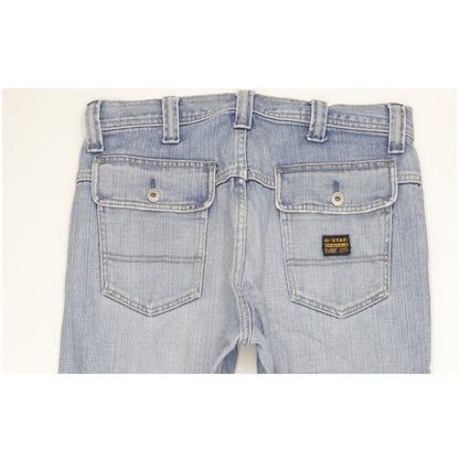 G-Star Comwood Men Blue Bootcut Regular Jeans W33 L34