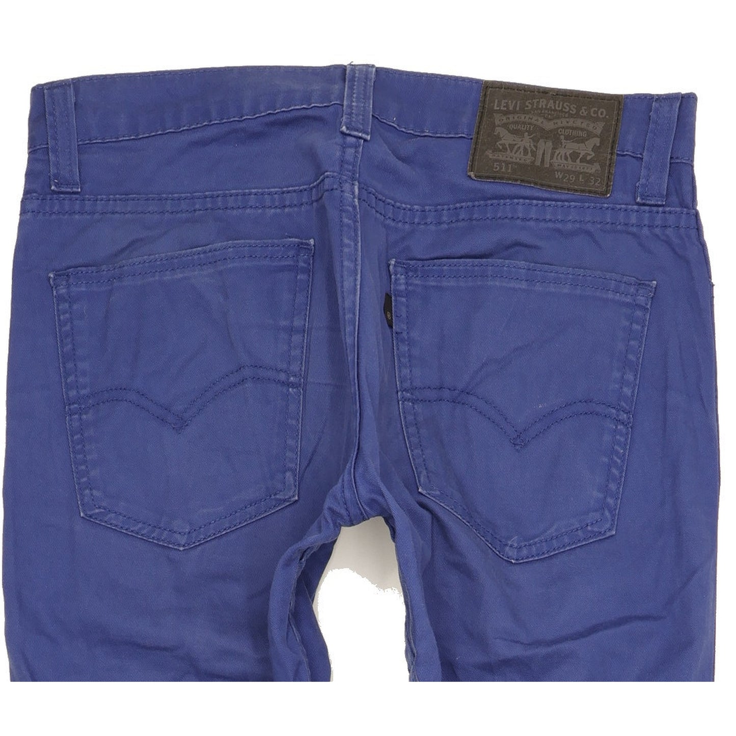 Levi's 511 Men Blue Straight Slim Stretch Jeans W29 L32