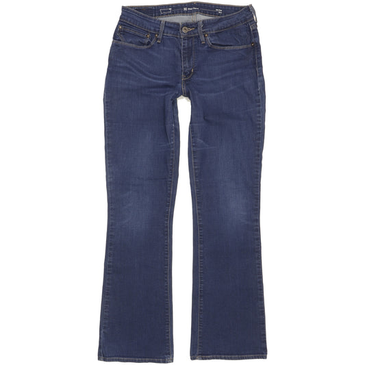 Levi's Demi Curve Women Blue Bootcut Slim Stretch Jeans W30 L30