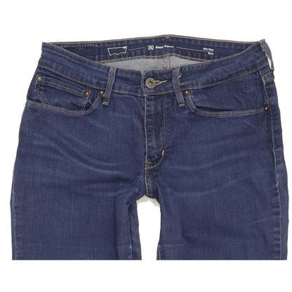 Levi's Demi Curve Women Blue Bootcut Slim Stretch Jeans W30 L30