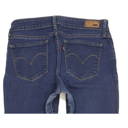 Levi's Demi Curve Women Blue Bootcut Slim Stretch Jeans W30 L30