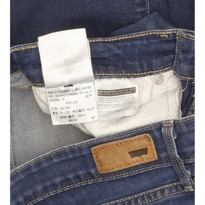 Levi's Demi Curve Women Blue Bootcut Slim Stretch Jeans W30 L30