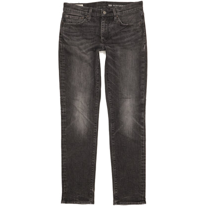 Levi's 511 Men Black Straight Slim Stretch Jeans W32 L34