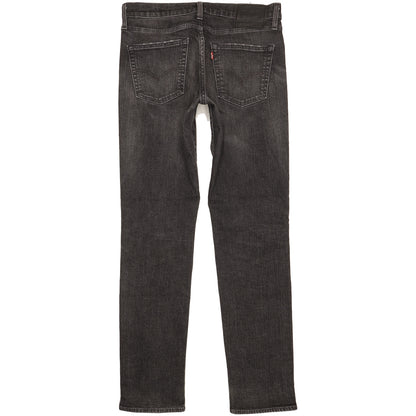 Levi's 511 Men Black Straight Slim Stretch Jeans W32 L34
