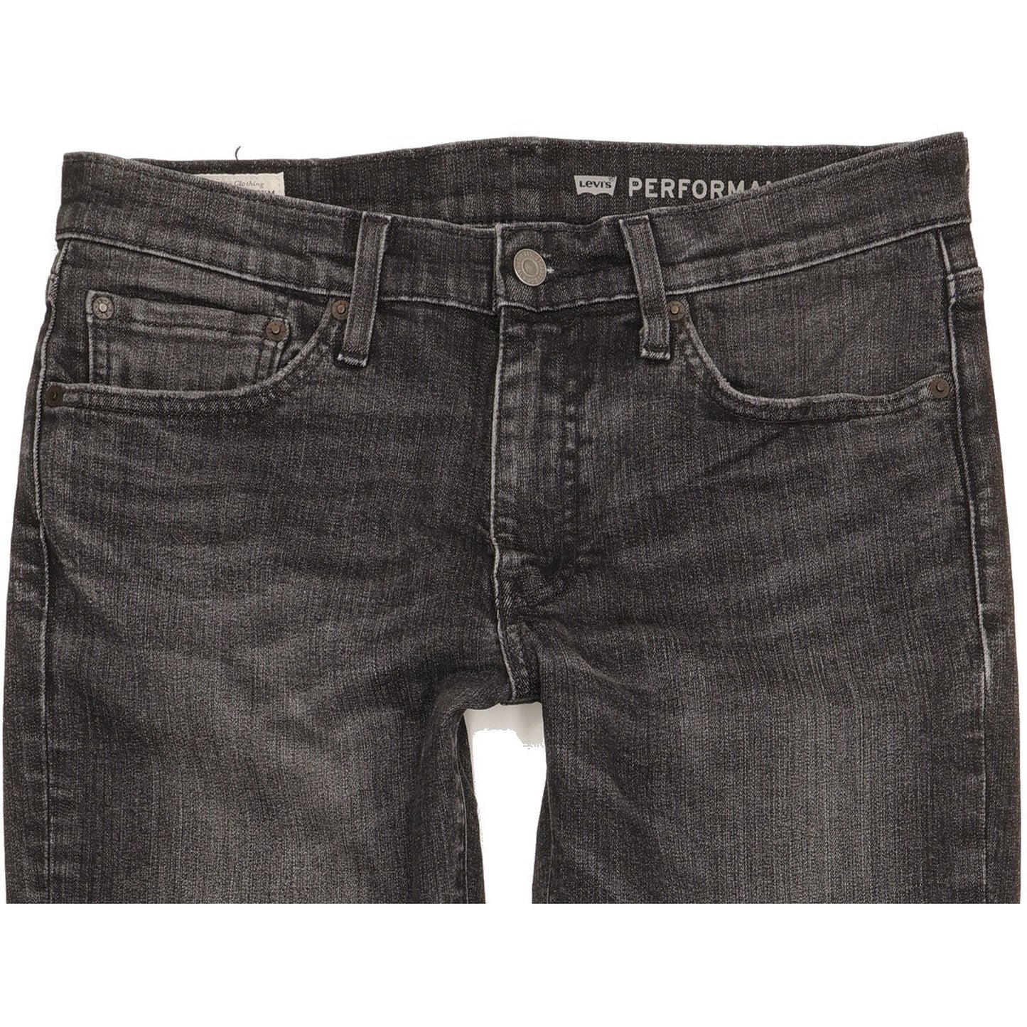 Levi's 511 Men Black Straight Slim Stretch Jeans W32 L34