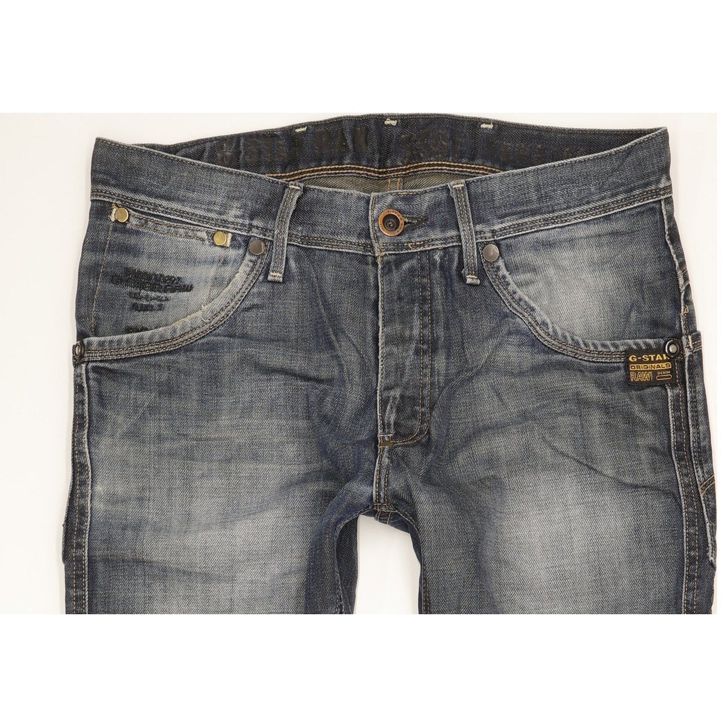 G-Star Jack Men Blue Straight Regular Jeans W32 L31