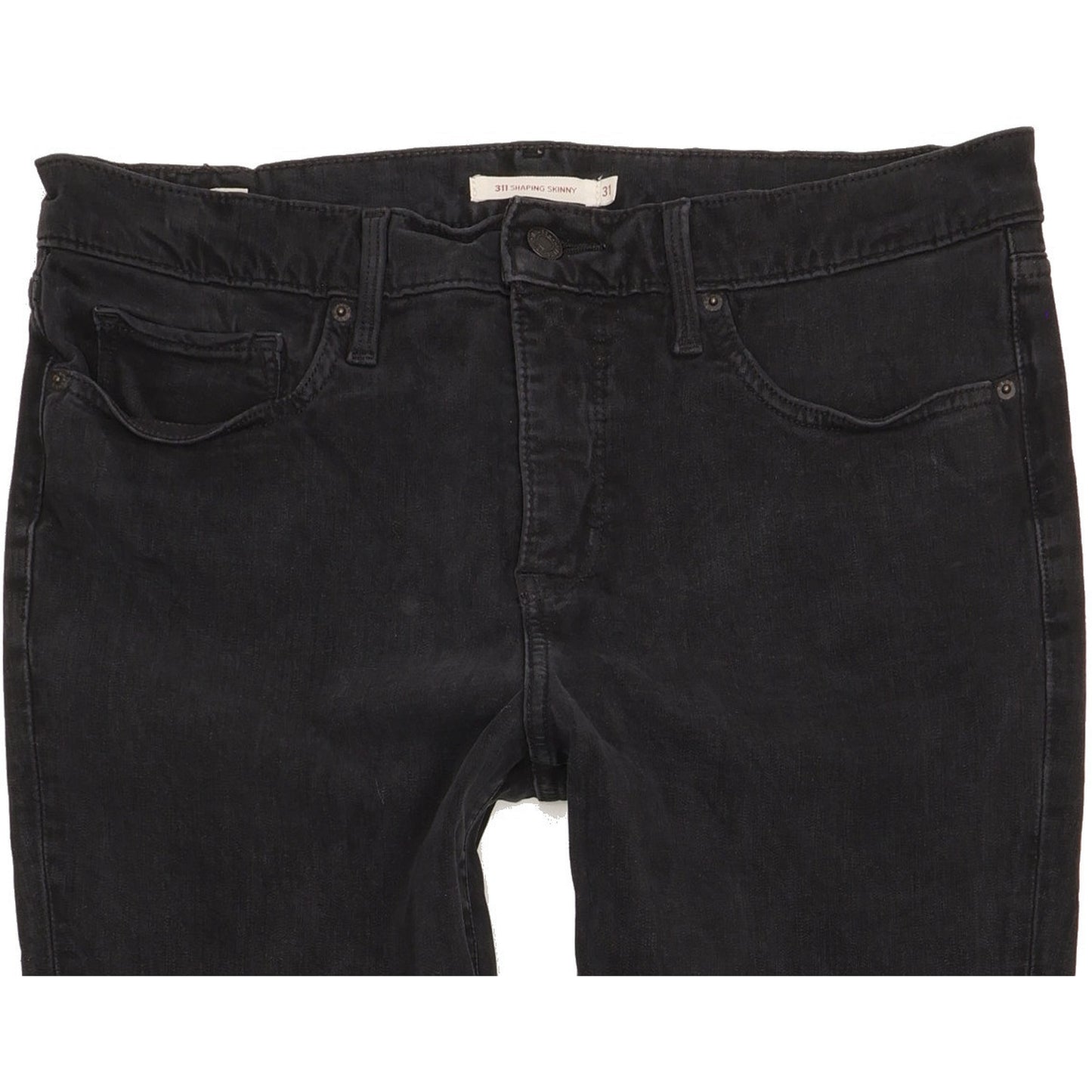 Levi's 311 Shaping Women Black Skinny Slim Jeans W31 L31