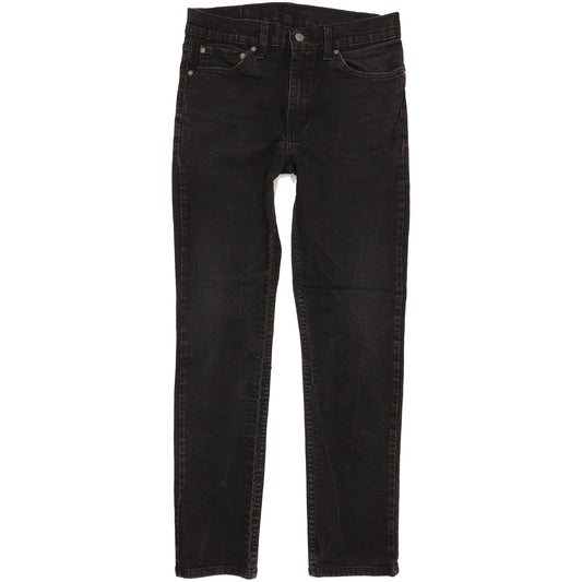 Levi's 511 Men Black Straight Slim Stretch Jeans W33 L30
