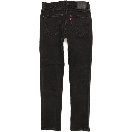 Levi's 511 Men Black Straight Slim Stretch Jeans W33 L30