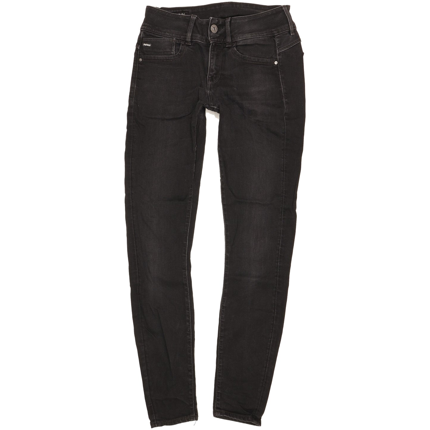 G-Star Lynn Women Black Skinny Slim Stretch Jeans W27 L31