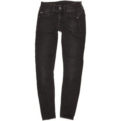 G-Star Lynn Women Black Skinny Slim Stretch Jeans W27 L31