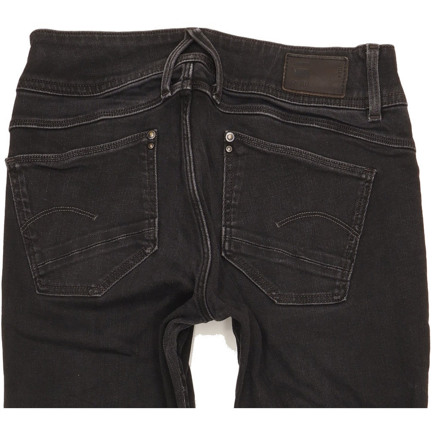 G-Star Lynn Women Black Skinny Slim Stretch Jeans W27 L31