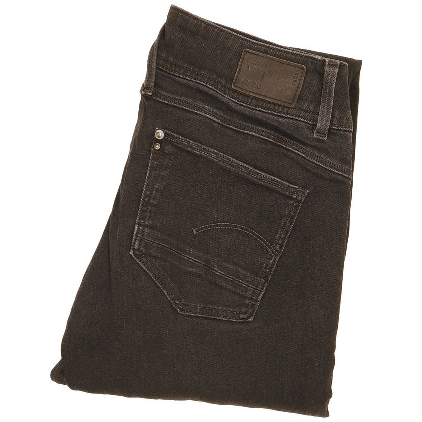 G-Star Lynn Women Black Skinny Slim Stretch Jeans W27 L31