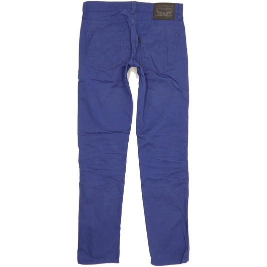 Levi's 511 Men Blue Straight Slim Stretch Jeans W29 L32