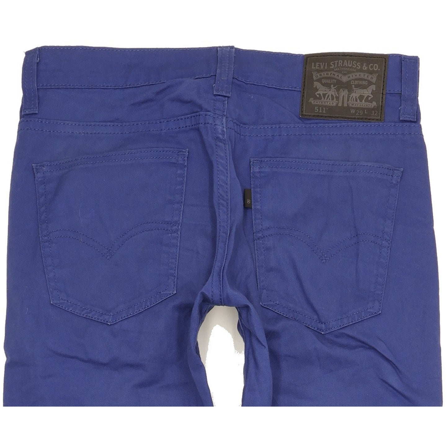 Levi's 511 Men Blue Straight Slim Stretch Jeans W29 L32