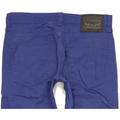 Levi's 511 Men Blue Straight Slim Stretch Jeans W29 L32