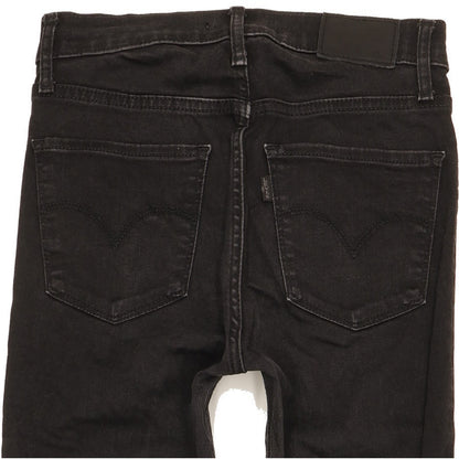 Levi's 720 Women Black Skinny Slim Stretch Jeans W26 L27