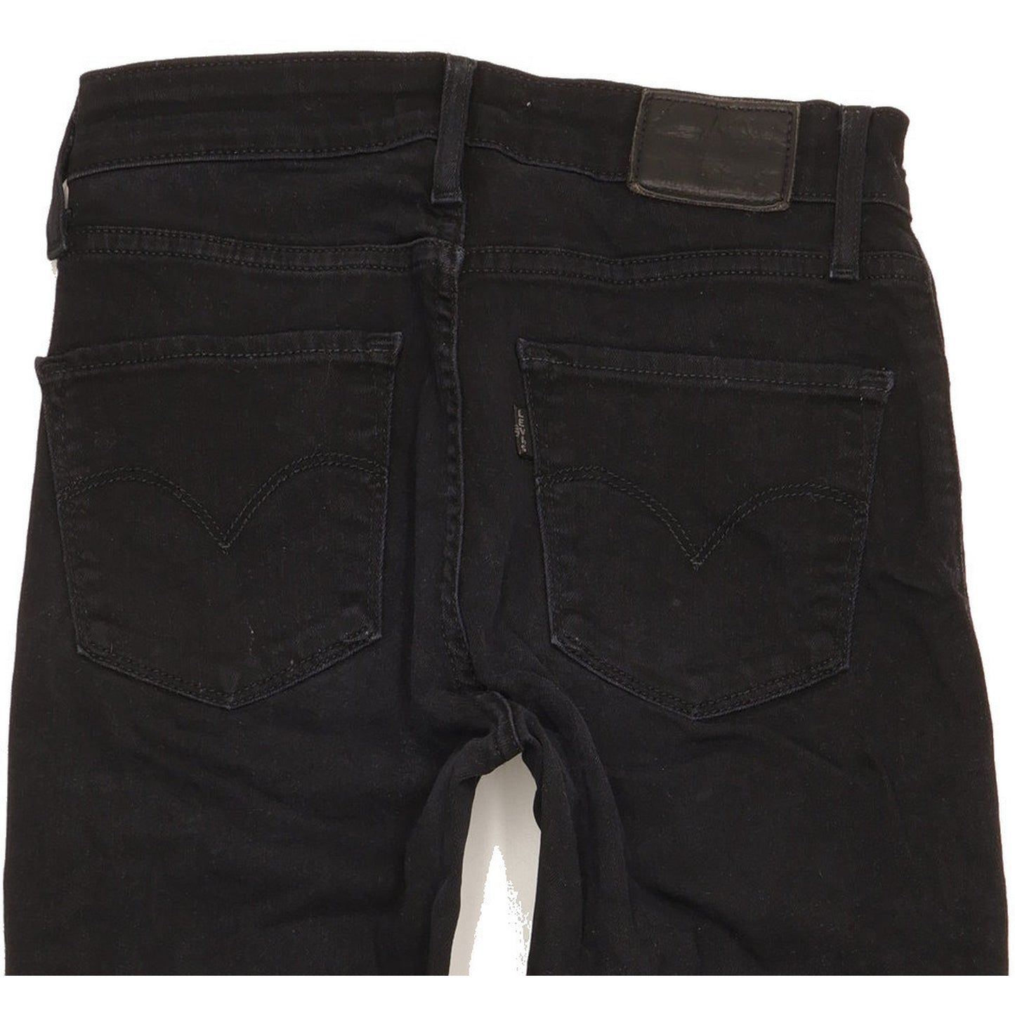 Levi's 721 Women Black Skinny Slim Stretch Jeans W26 L29