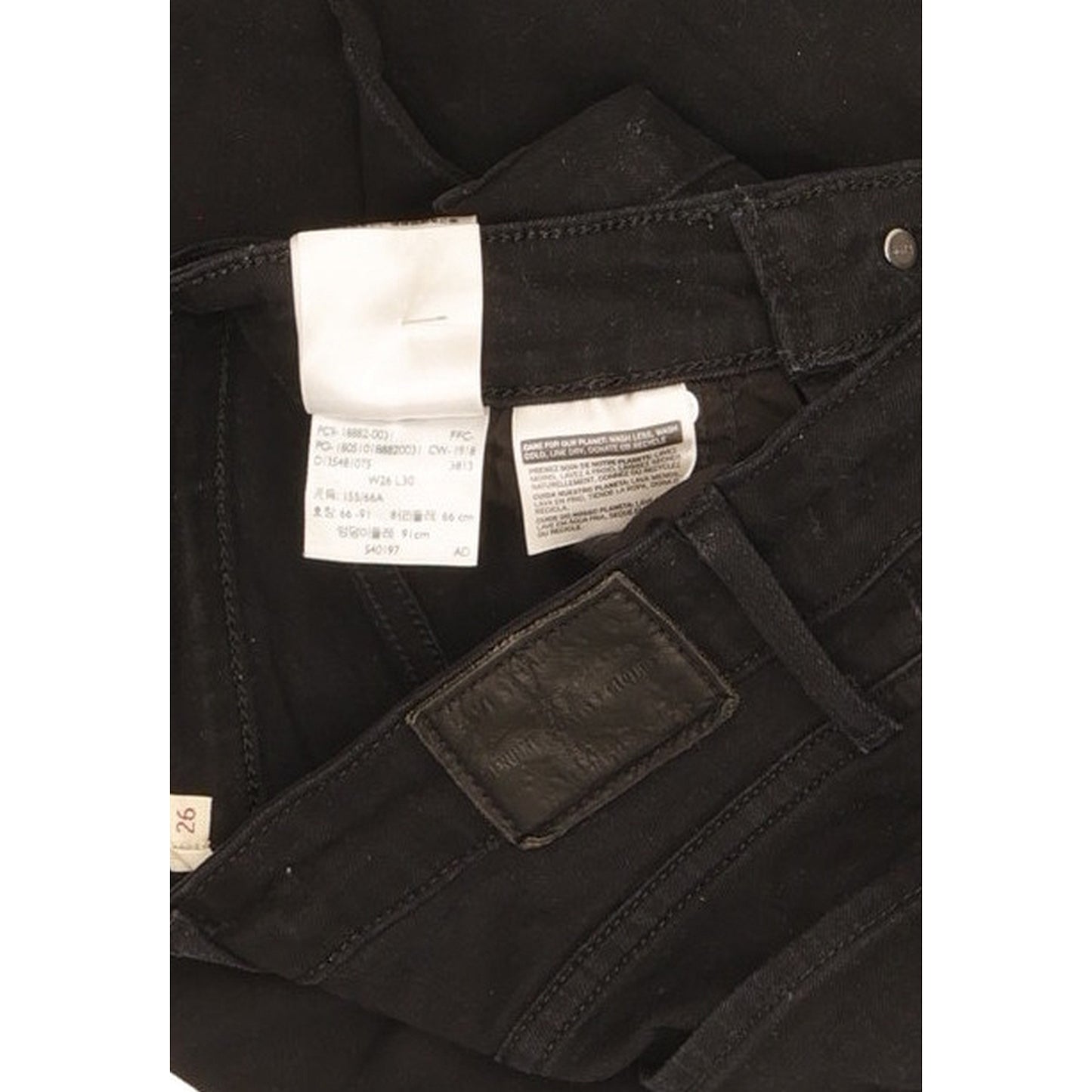 Levi's 721 Women Black Skinny Slim Stretch Jeans W26 L29