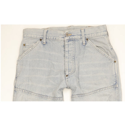 G-Star Elwood Men Blue Straight Regular Jeans W30 L35