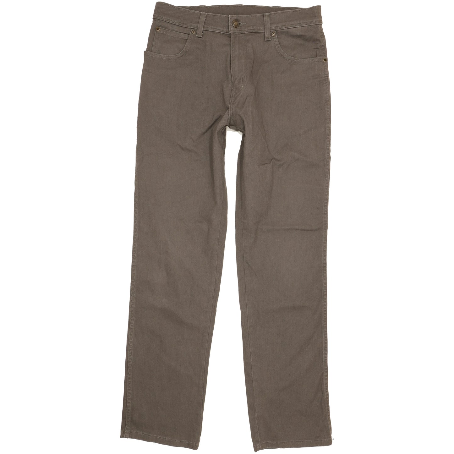 Wrangler Men Grey Straight Regular Stretch Jeans W32 L32