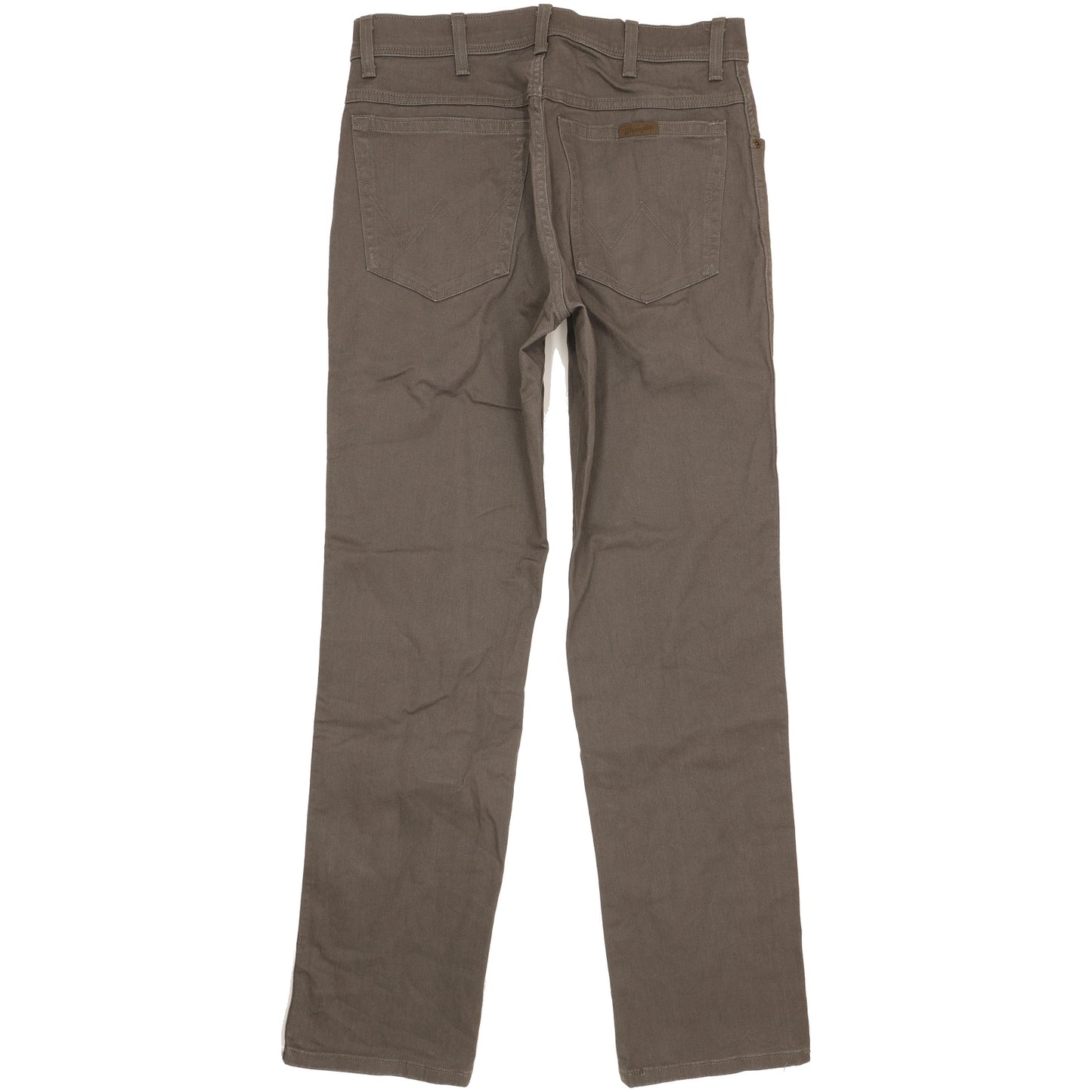 Wrangler Men Grey Straight Regular Stretch Jeans W32 L32