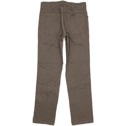 Wrangler Men Grey Straight Regular Stretch Jeans W32 L32