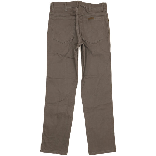 Wrangler Men Grey Straight Regular Stretch Jeans W32 L32