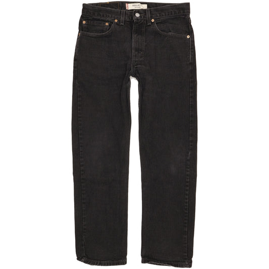 Levi's 505 Men Black Straight Regular Jeans W31 L29