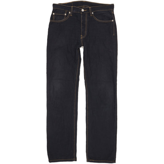 Levi's 501 Men Navy Straight Regular Trousers W32 L32