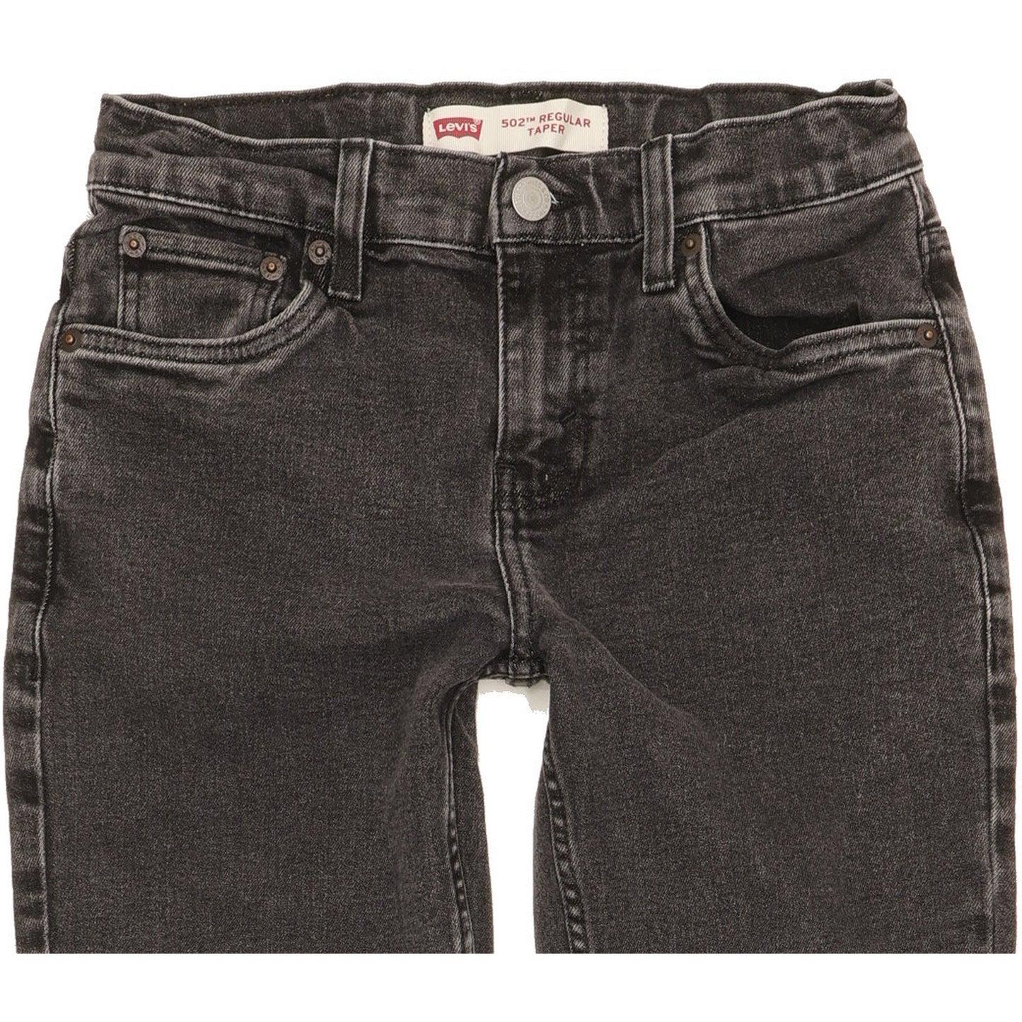 Levi's 502 Kids Black Tapered Regular Jeans W26 L29