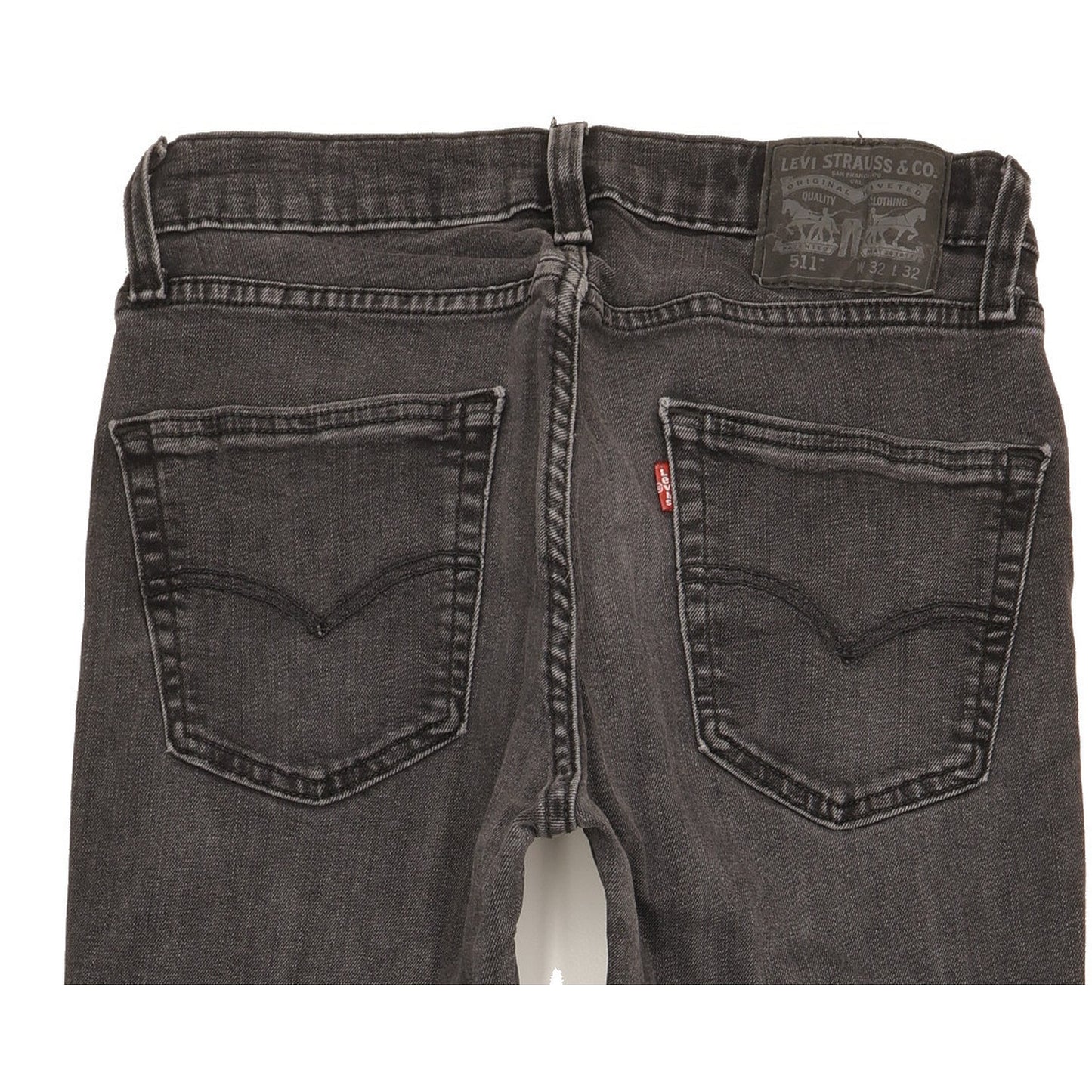 Levi's 511 Men Black Straight Regular Jeans W32 L31