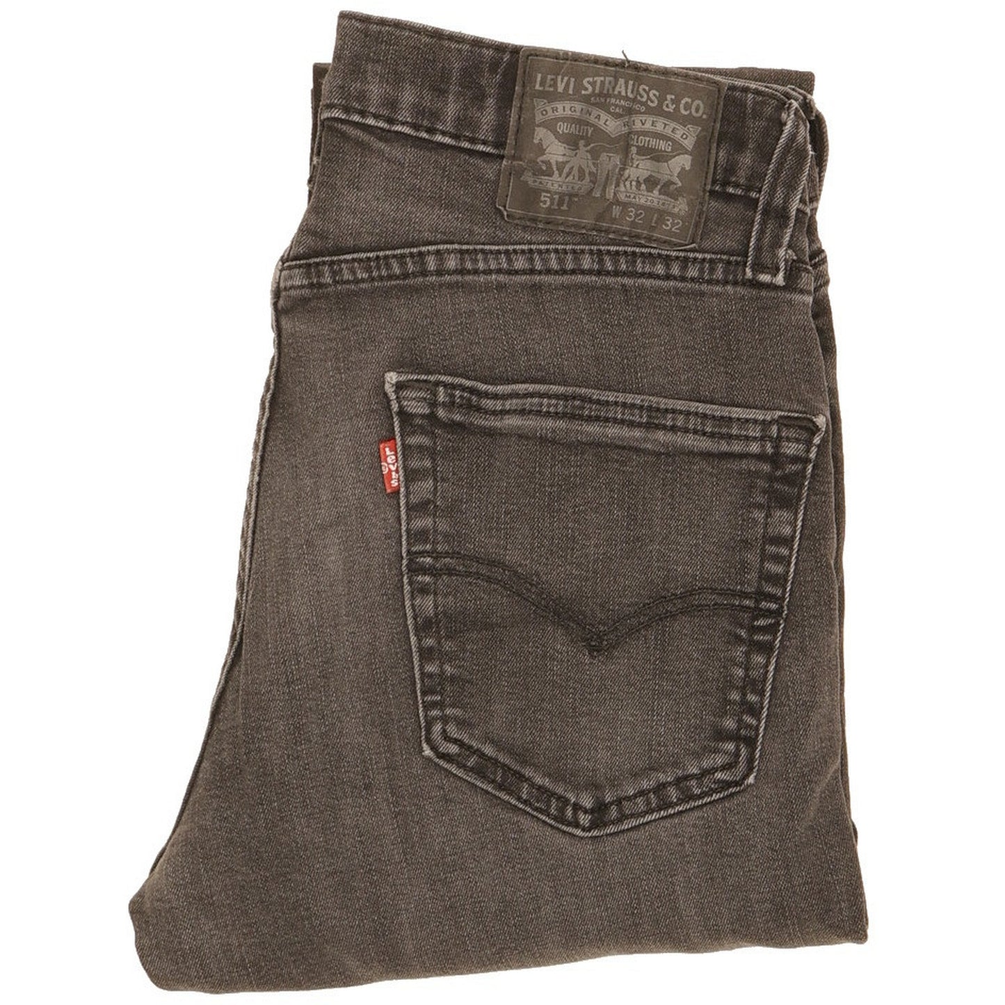 Levi's 511 Men Black Straight Regular Jeans W32 L31