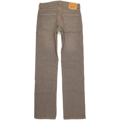 Levi's 559 Men Grey Straight Relaxed Stretch Jeans W30 L34