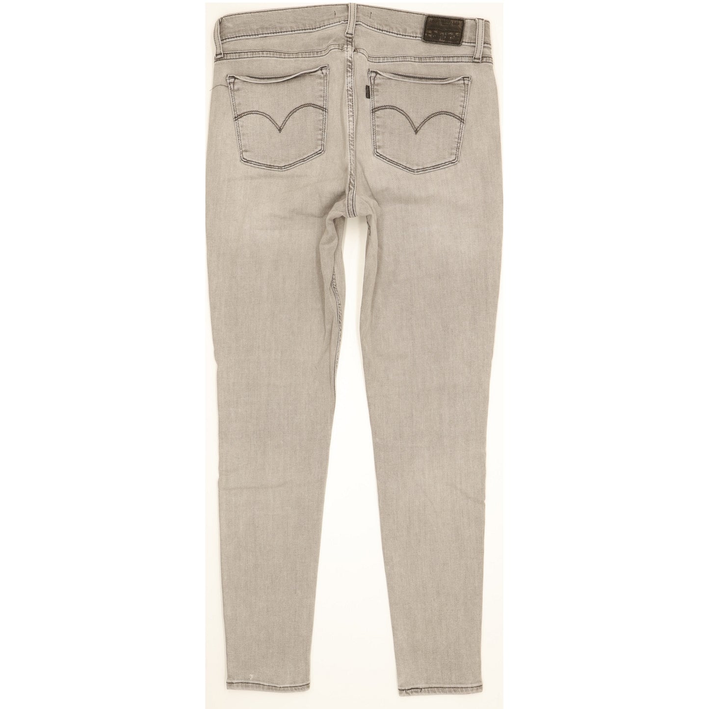 Levi's 710 Super Women Grey Skinny Slim Stretch Jeans W31 L29