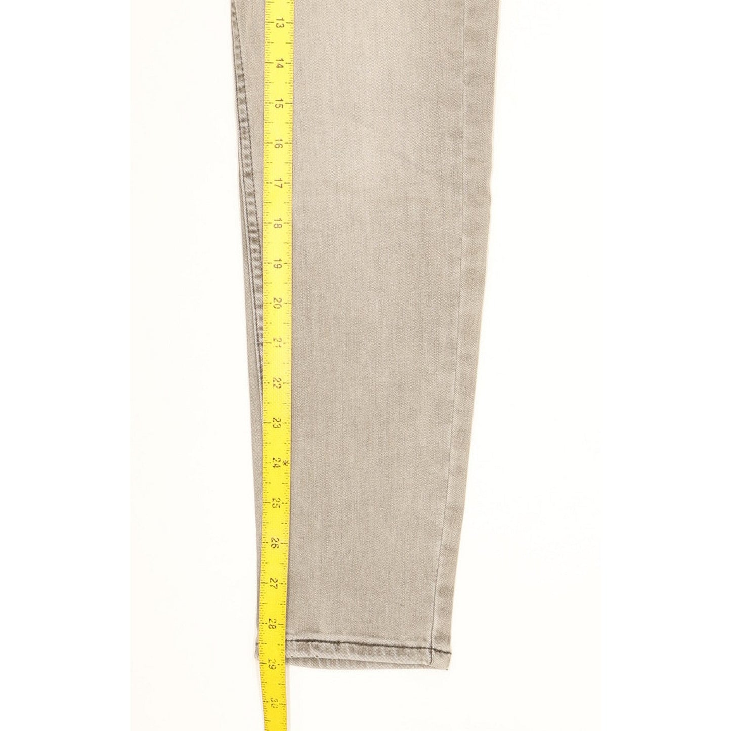Levi's 710 Super Women Grey Skinny Slim Stretch Jeans W31 L29