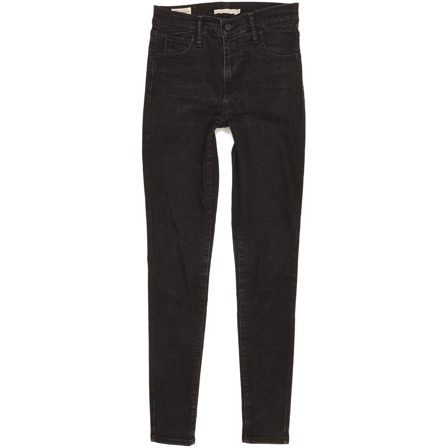 Levi's 720 Women Black Skinny Slim Stretch Jeans W26 L30
