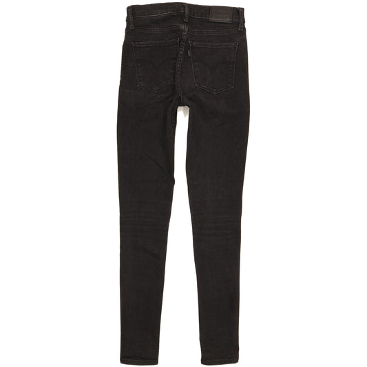Levi's 720 Women Black Skinny Slim Stretch Jeans W26 L30