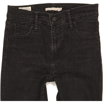 Levi's 720 Women Black Skinny Slim Stretch Jeans W26 L30