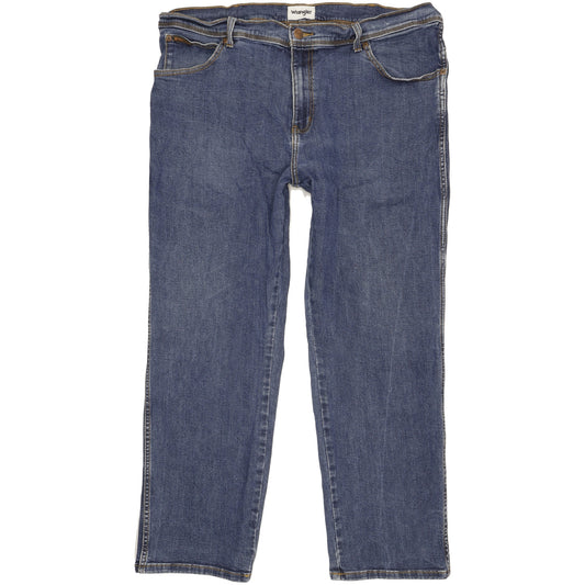 Wrangler Texas Men Blue Straight Regular Jeans W42 L29