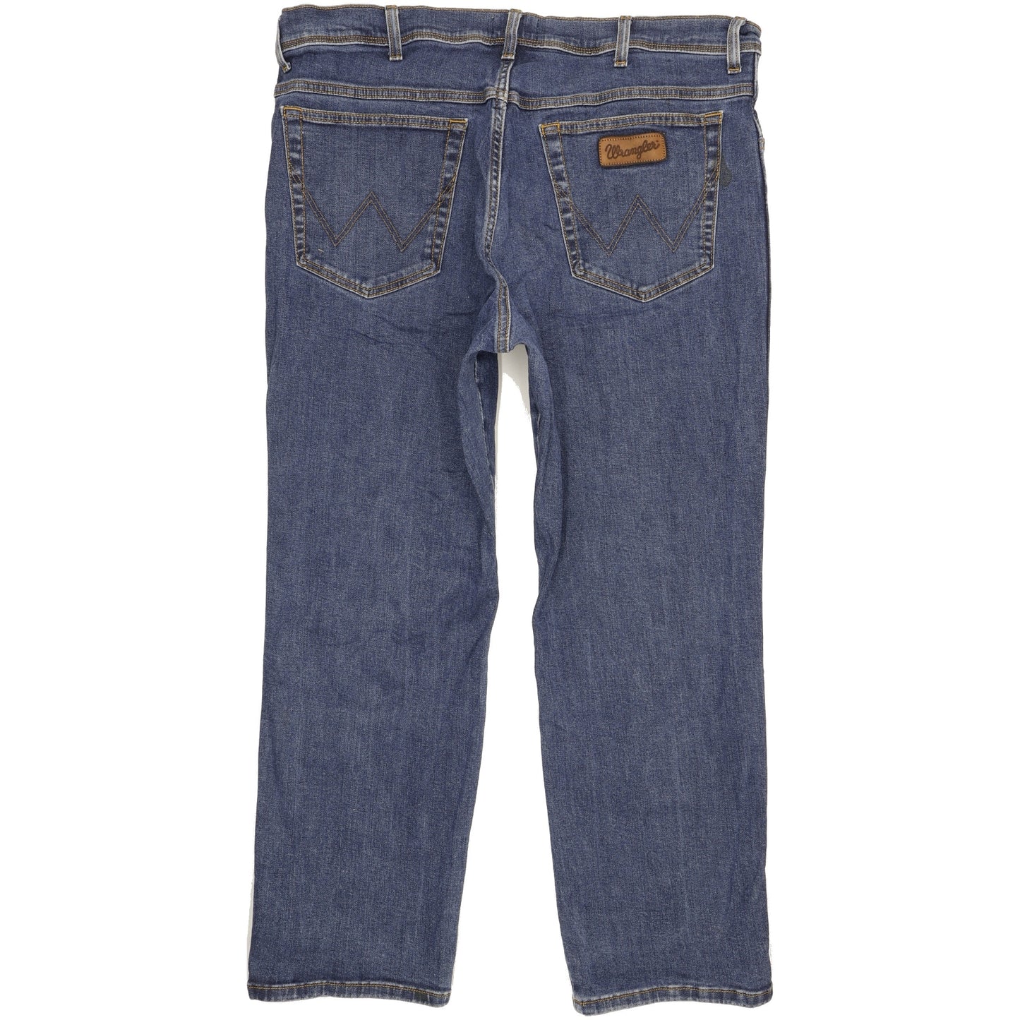 Wrangler Texas Men Blue Straight Regular Jeans W42 L29