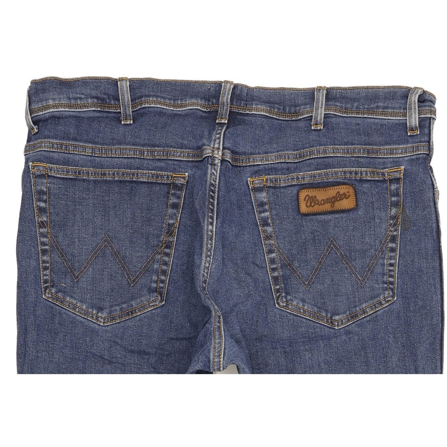 Wrangler Texas Men Blue Straight Regular Jeans W42 L29