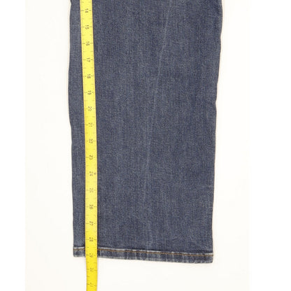 Wrangler Texas Men Blue Straight Regular Jeans W42 L29