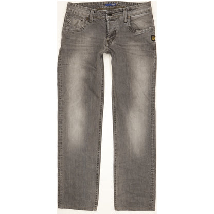 G-Star Attacc Men Grey Straight Regular Jeans W30 L30