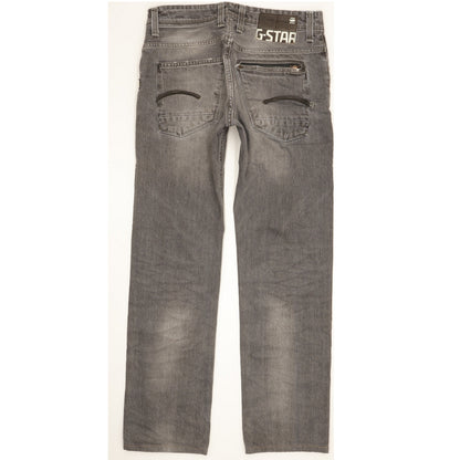 G-Star Attacc Men Grey Straight Regular Jeans W30 L30