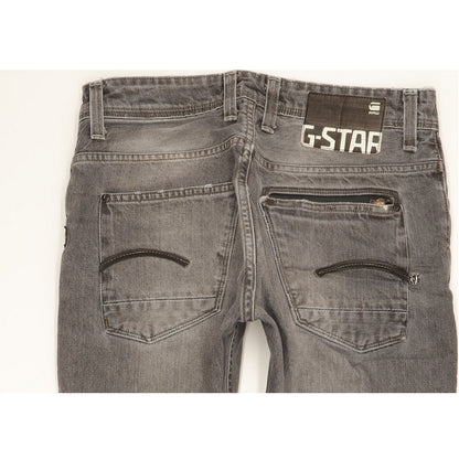 G-Star Attacc Men Grey Straight Regular Jeans W30 L30