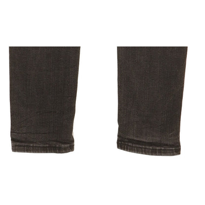 Levi's 710 Super Women Black Skinny Slim Stretch Jeans W27 L29