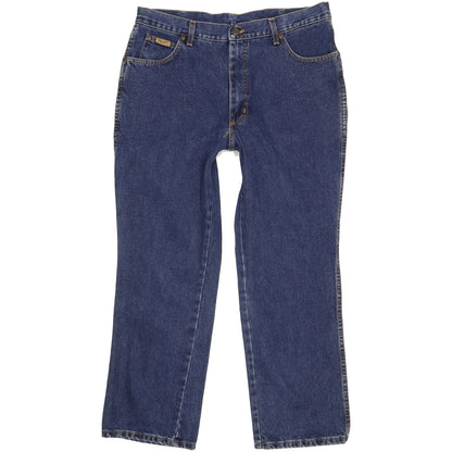 Wrangler Idaho Men Blue Straight Regular Jeans W38 L30